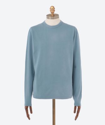 241 12GG スモーキーカラーコットンニット UK2751