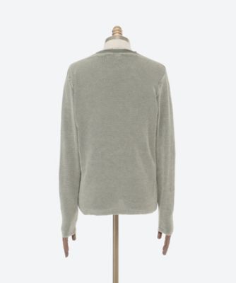 スモーキーカラーワッフルニット　ＵＫ６１４３．０００．Ｇ２１２８０Ｑ