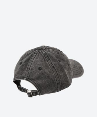 ブラックウオッシュコットンツイルキャップ AM4413