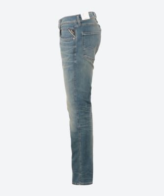 ＨＹＰＥＲＦＬＥＸ　ＡＮＢＡＳＳ　ウォッシュドブルーデニム　Ｍ９１４Ｅ　．０００．６６１　５２３