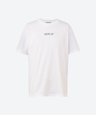 REPLAY (Men)/リプレイ シンプルREPLAYロゴTシャツ M6936 .000.23188P