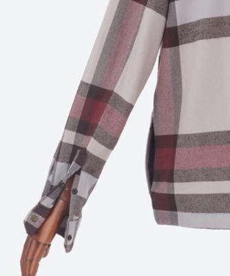 ジップアップマドラスチェックシャツ M4130．000．52718