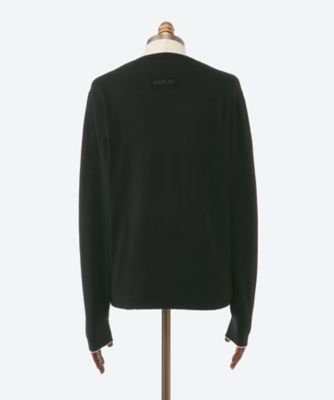 コットンブレンドシンプルブラックニット　ＵＫ４４５４．０００．Ｇ２３１３８