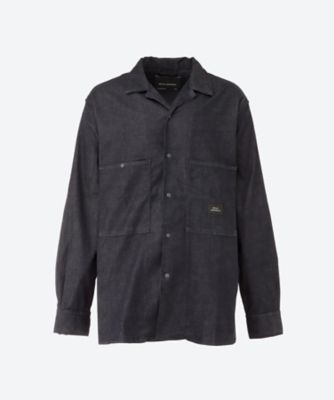 ＜REPLAY (Men)＞ＳＡＲＴＯＲＩＡＬＥ　８ＯＺ　インディゴストレッチシャツ　Ｍ４１３７．０００．８２１　Ｚ６７