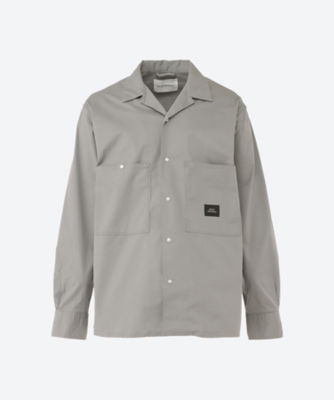 JIL SANDER＋ヘリンボーンショートスリーブワークシャツ