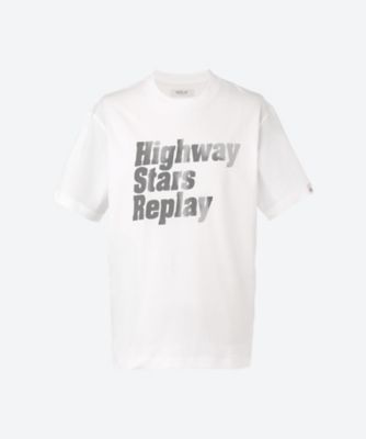 REPLAY (Men)/リプレイ 25SS HIGHWAYSTARS プリントTシャツ M3035 .000.2660