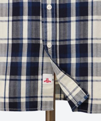 ２５ＳＳ　インディゴチェックシャツ　Ｍ４１４７　．０００．５２７５２