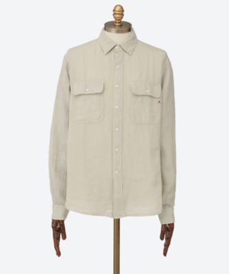 ガーメントダイリネンシャツ M4147．000．81388B