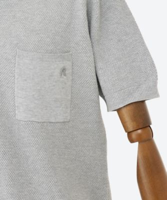 コットンニットポロシャツ UK4708．000．G23774