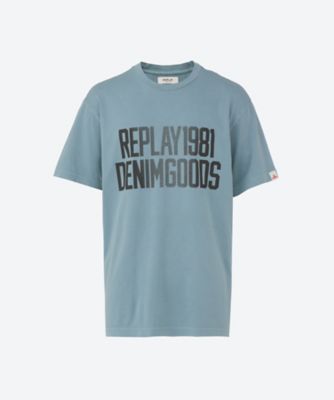 ガーメントダイ　ＲＥＰＬＡＹ１９８１　プリントＴシャツ　Ｍ３０２７　．０００．２３８０６Ｇ