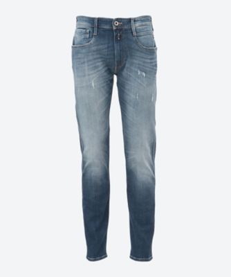 ＜REPLAY (Men)＞２５１　ＡＮＢＡＳＳ　ウォッシュドデニム　Ｍ９１４Ｑ　．０００．１４１　８６０