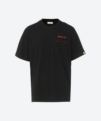 送料込★REPLAY★M3054.000.2660 半袖Tシャツ REPLAY グラフィックロゴTシャツ M3042 ．000