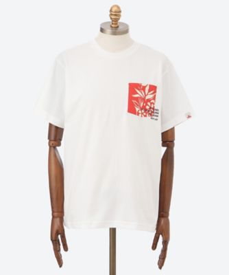 送料込★REPLAY★M3065 Tシャツ ハイビスカスモチーフチェストポケットTシャツ M3065