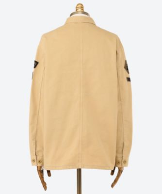 25SS パッチ付きミリタリージャケット M8445A．000