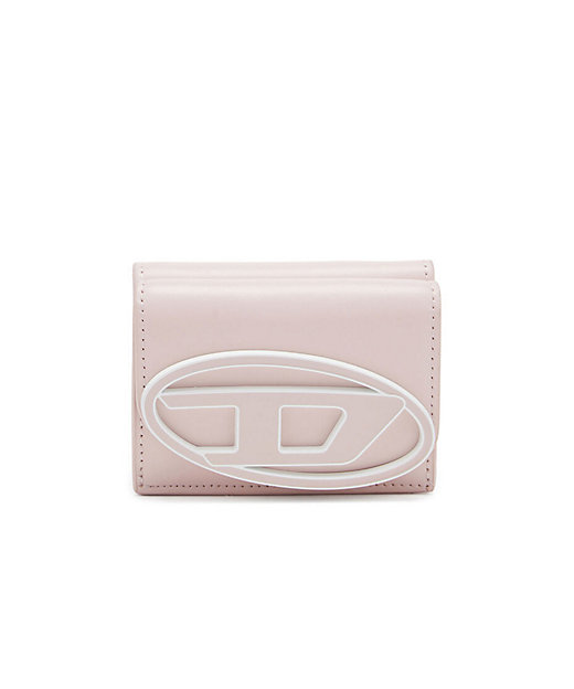 ＜三越伊勢丹/公式＞ DIESEL (Women)/ディーゼル Tri-fold wallet in pastel leather ピンク 財布・マネークリップ【三越伊勢丹/公式】