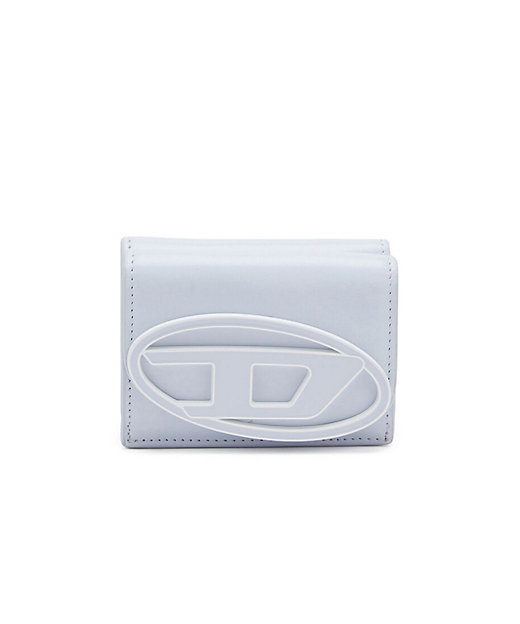 ＜三越伊勢丹/公式＞ DIESEL (Women)/ディーゼル Tri-fold wallet in pastel leather ブルー 財布・マネークリップ【三越伊勢丹/公式】