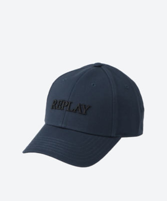 ＜REPLAY (Men)＞ＮＥＯ　ＲＥＰＬＡＹ　ロゴ　キャップ　　ＡＸ４１６１．００２．Ａ０１１３