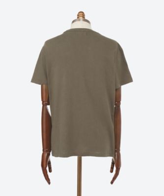 ESSENTIAL コットンリネンポケットTシャツ M6455 