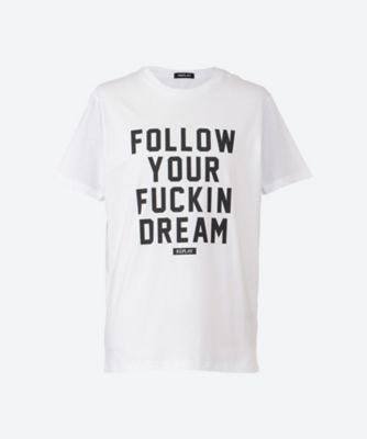 ＜REPLAY (Men)＞クレイジーメッセージＴシャツ　Ｍ６４７１　．０００．２２９８０Ｐ