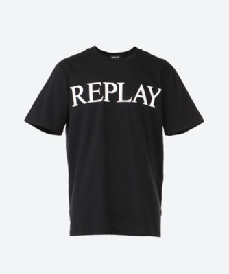 ＜REPLAY (Men)＞ＰＵＲＥ　ＬＯＧＯ　Ｓ／Ｓ　Ｔシャツ　Ｍ６４７５．０００．２２９８０Ｐ