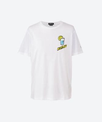 アニメーションプリントオーガニックコットンTシャツ