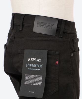【新品】リプレイ　デニム　ブラック HYPER FLEX FOREVER DARK スリムストレート