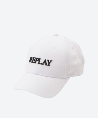 ＜REPLAY (Men)＞２４ＳＳ　ピュアロゴキャップ　ＡＸ４１６１．００２．Ａ０１１３