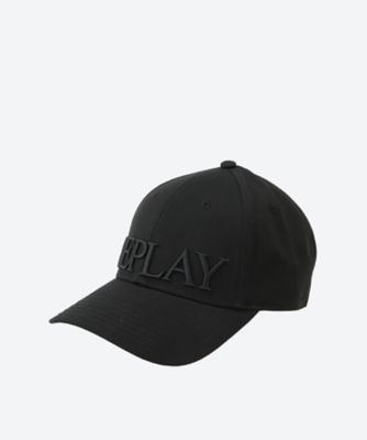 REPLAY (Men)/リプレイ ラージロゴキャップ AX4308.001.A0113
