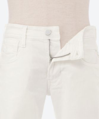９．５ＯＺ　ホワイトカラースリムストレッチデニム　Ｍ９１４Ｙ　．０００．８４８８７０１