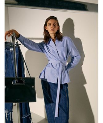 ＜MAX&Co. (Women)＞エッブロ　コットンポプリン　シャツ　ＢＥＣＯＭＩＮＧ　ＵＮＤＯＮＥ　８１１１０３６２０２