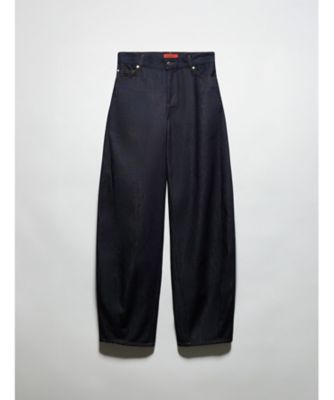 【送料無料】MAX & Co. (Women)/マックス アンド コー デニムボトム ジーンズ HERE WE GO AGAIN with Pietro Terzini 8186025202 NAVY パンツ・ズボン【三越伊勢丹/公式】