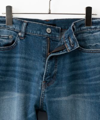 キャロットカットオフデニムパンツ