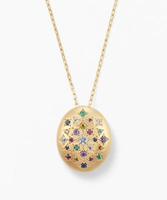 ＜veretta 8va＞Ｋ１４ＹＧ／Ｋ１８ＹＧ　マルチカラー　ネックレス　８３０００Ｂ２２２１０００４０