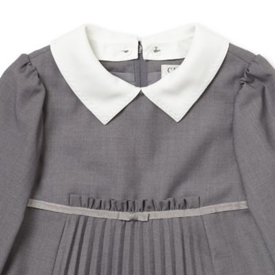 フロントプリーツワンピース