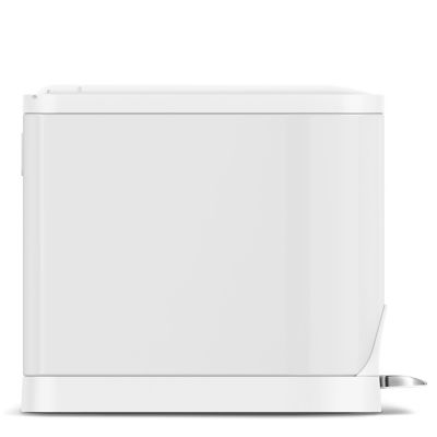 バタフライステップカン　１０Ｌ　ホワイト