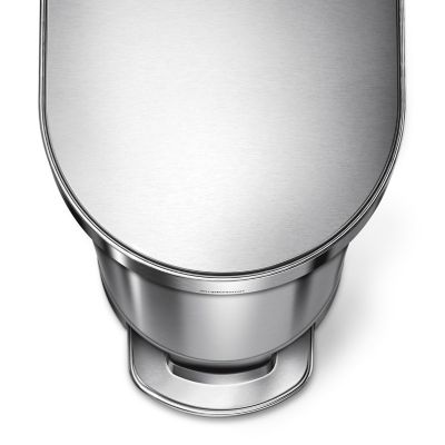 スリムステップカン　４５Ｌ　シルバー