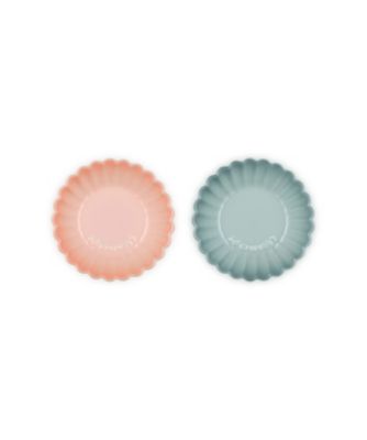 LE CREUSET ガーベラ プレート 11cm コットン 3枚 ル・クルーゼおまとめ】ガーベラ・プレート 11cm （2枚セット