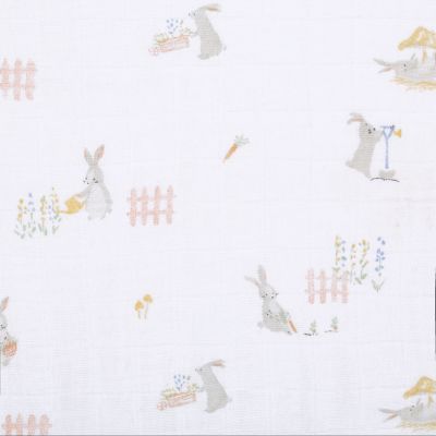 モスリンスワドル（おくるみ）３枚入り（イヤー　オブ　ザ　ラビット）