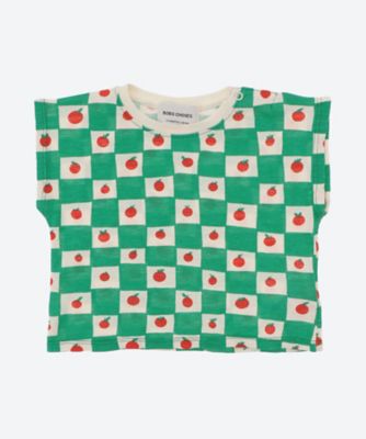 ＜BOBO CHOSES (Baby&Kids)＞トマト柄　半袖Ｔシャツ