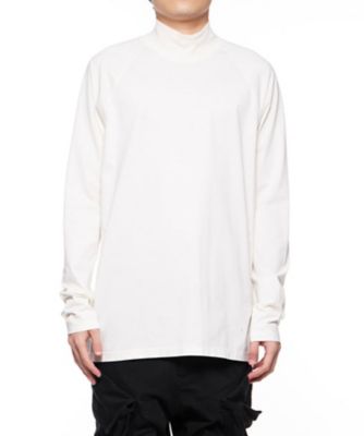 エンブロイダリーハイネックロングスリーブＴシャツ　ＣＯＴＴＯＮ　ＳＺ　ＪＥＲＳＥＹ　２４Ｓ－８４７ＣＰＭ３