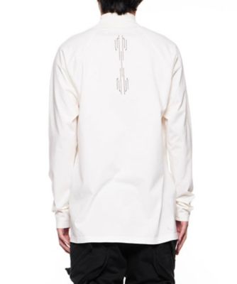 エンブロイダリーハイネックロングスリーブＴシャツ　ＣＯＴＴＯＮ　ＳＺ　ＪＥＲＳＥＹ　２４Ｓ－８４７ＣＰＭ３