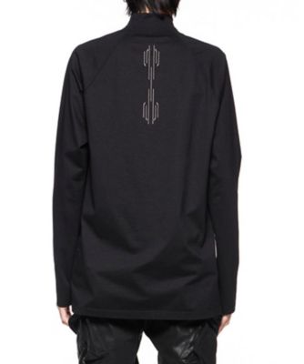 エンブロイダリーハイネックロングスリーブＴシャツ　ＣＯＴＴＯＮ　ＳＺ　ＪＥＲＳＥＹ　２４Ｓ－８４７ＣＰＭ３