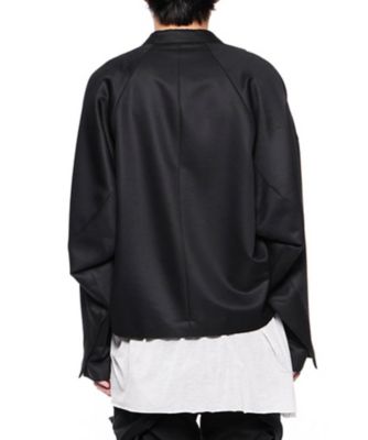 ショートヘムテーラードジャケット WOOL／RAYON