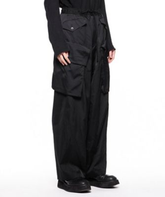 ワイドカーゴパンツ　ＶＩＳＣＯＳＥ／ＮＹＬＯＮ　ＳＴＲＥＴＣＨ　ＳＡＴＩＮ　２４Ｓ－８４７ＰＡＭ５