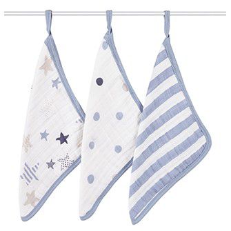 aden+anais (Baby&Kids)/エイデンアンドアネイ ウォッシュクロスセット 3枚入り(ロックスター)