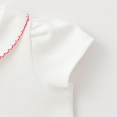チェックジャンパースカート＆カットソーセット　８５５１５３４