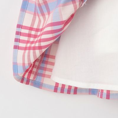 チェックジャンパースカート＆カットソーセット　８５５１５３４