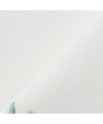 フラワーエンブロイダリースカラップスタイ　８５５１５５６