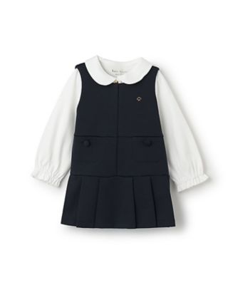 KATE SPADE NEW YORK (Baby&Kids)/ケイト・スペード ニューヨーク キッズ プリーツジャンパースカート＆トップスセット　８５５３５０４
