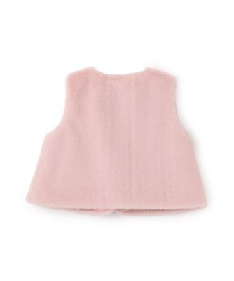 kate spade キッズファージャケット 140 ピンク kate spade キッズファージャケット 140 ピンク